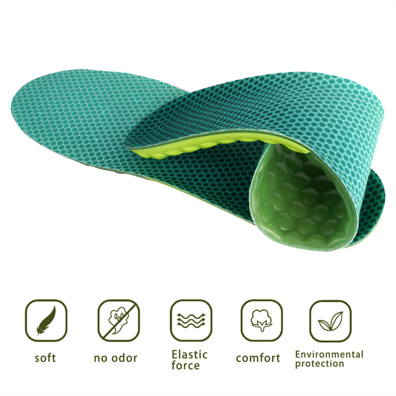 Customized Gel Replacement Insole Arch Supports Plantar Fasciitis Relief Anti-Fatigue Comfort Shock Absorbing Insoles 7