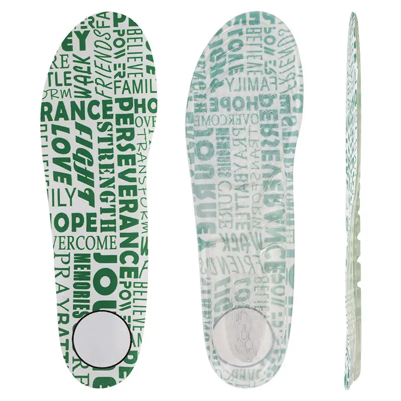 Custom Tpe Insole Foot Care Plantar Fasciitis Heel Spur Running Sport Insoles 1