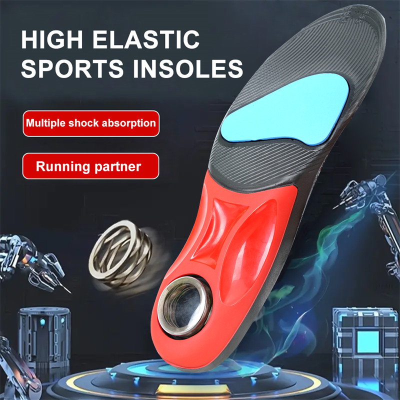 Ultimate Performance Sports Basketball Insoles Shock Absorption Spring Insoles Jump Higher 6