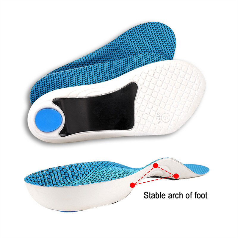 3/4 Length High Arch Support Insoles Orthotics Inserts for Flat Feet Plantar Fasciitis Relief Heel Pad Shoe Insole for Women/Men 1