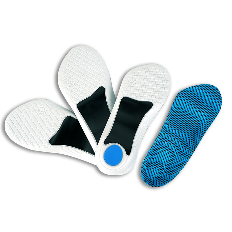 3/4 Length High Arch Support Insoles Orthotics Inserts for Flat Feet Plantar Fasciitis Relief Heel Pad Shoe Insole for Women/Men 2