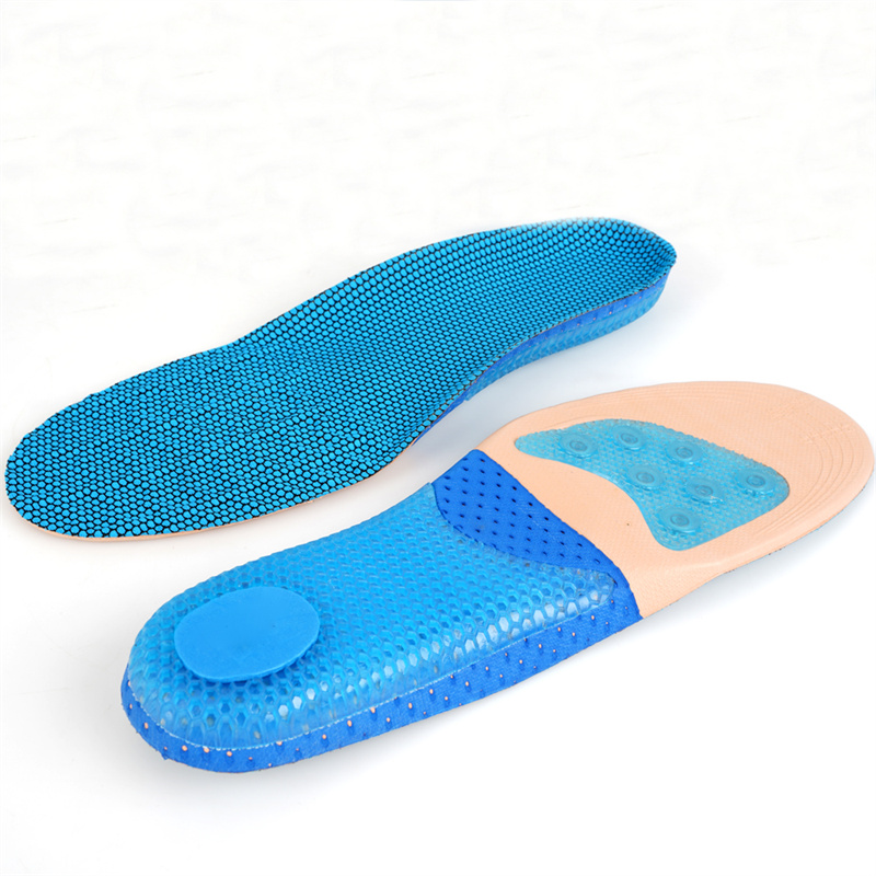 Relieve Foot Pain Arch Support Orthotic Breathable Shoe Pad Sport Comfort Heel Shock Absorbing Shoe Insoles 4
