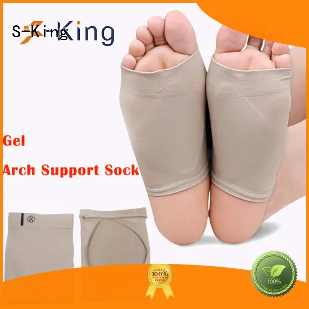 care flat arch support socks socks S-King Brand 1