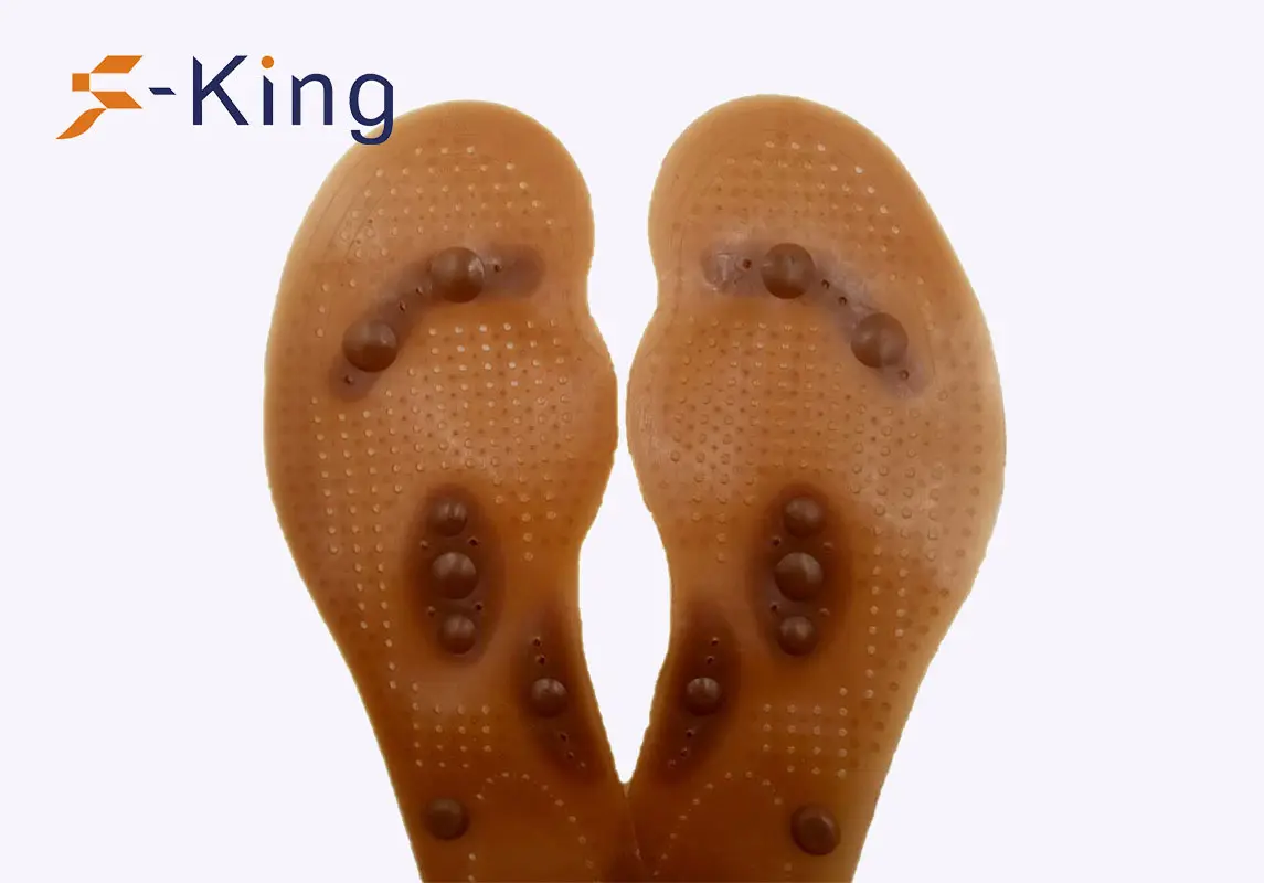 Quality S-King Brand magnetic insoles for shoes acupuncture relief 3