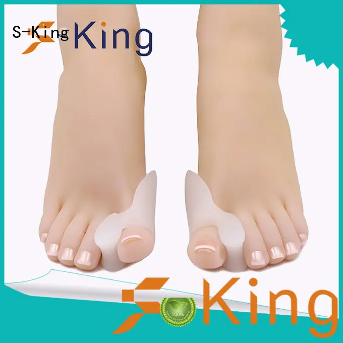 S-King Brand straighten big gel toe separators for bunions protector supplier 1