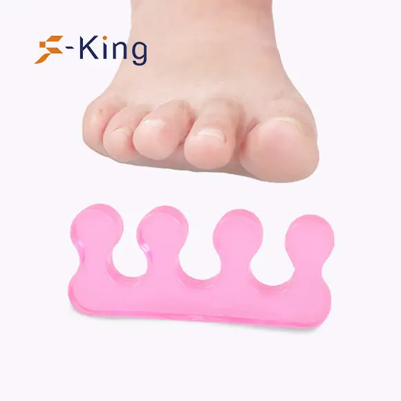 gel toe separators for bunions silicone corn S-King Brand gel toe spacers 2