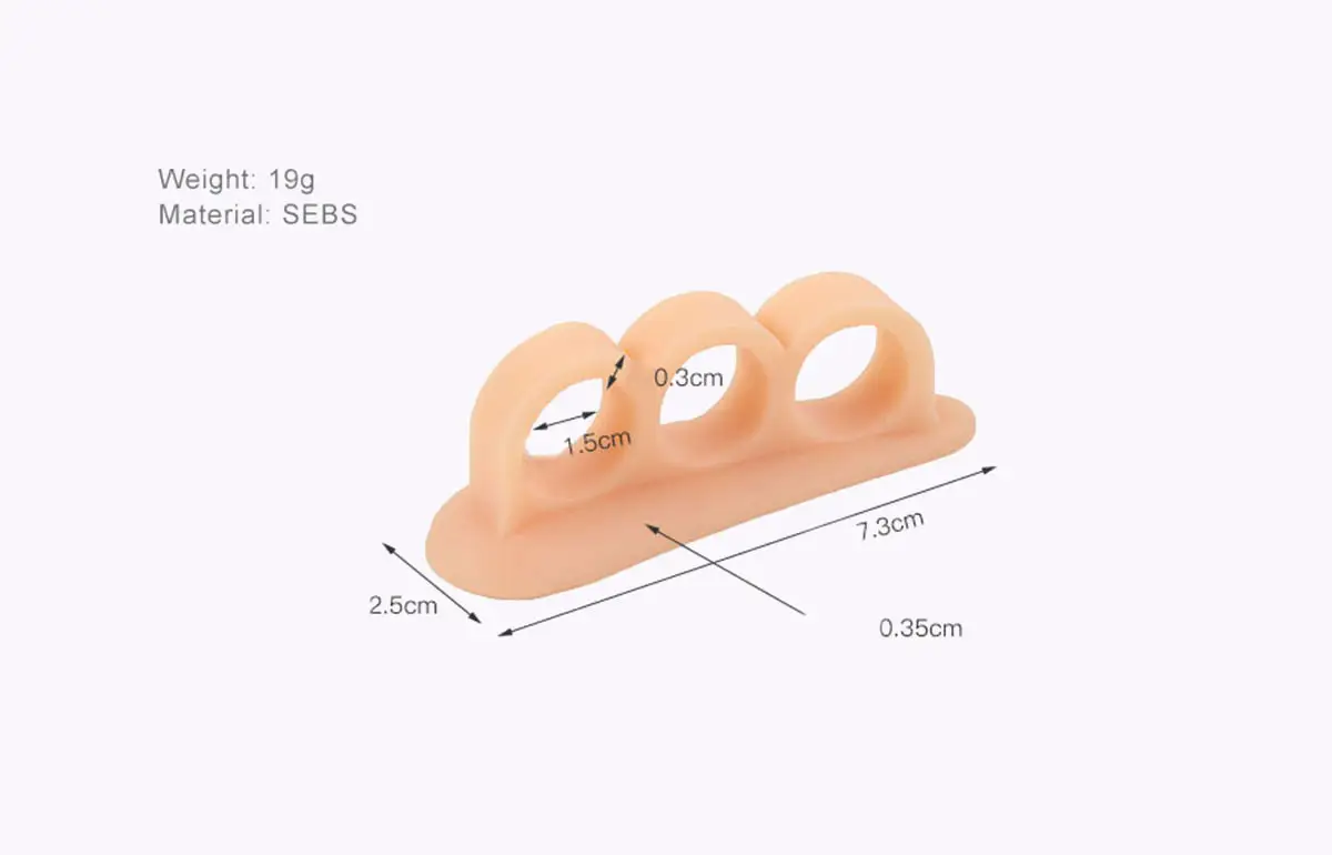 big fabric valgus straighten S-King Brand gel toe spacers supplier 2