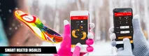 battery heated insoles battery huntingskiingfishing S-King Brand 2