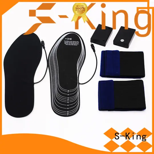 Quality S-King Brand battery heated insoles king 1