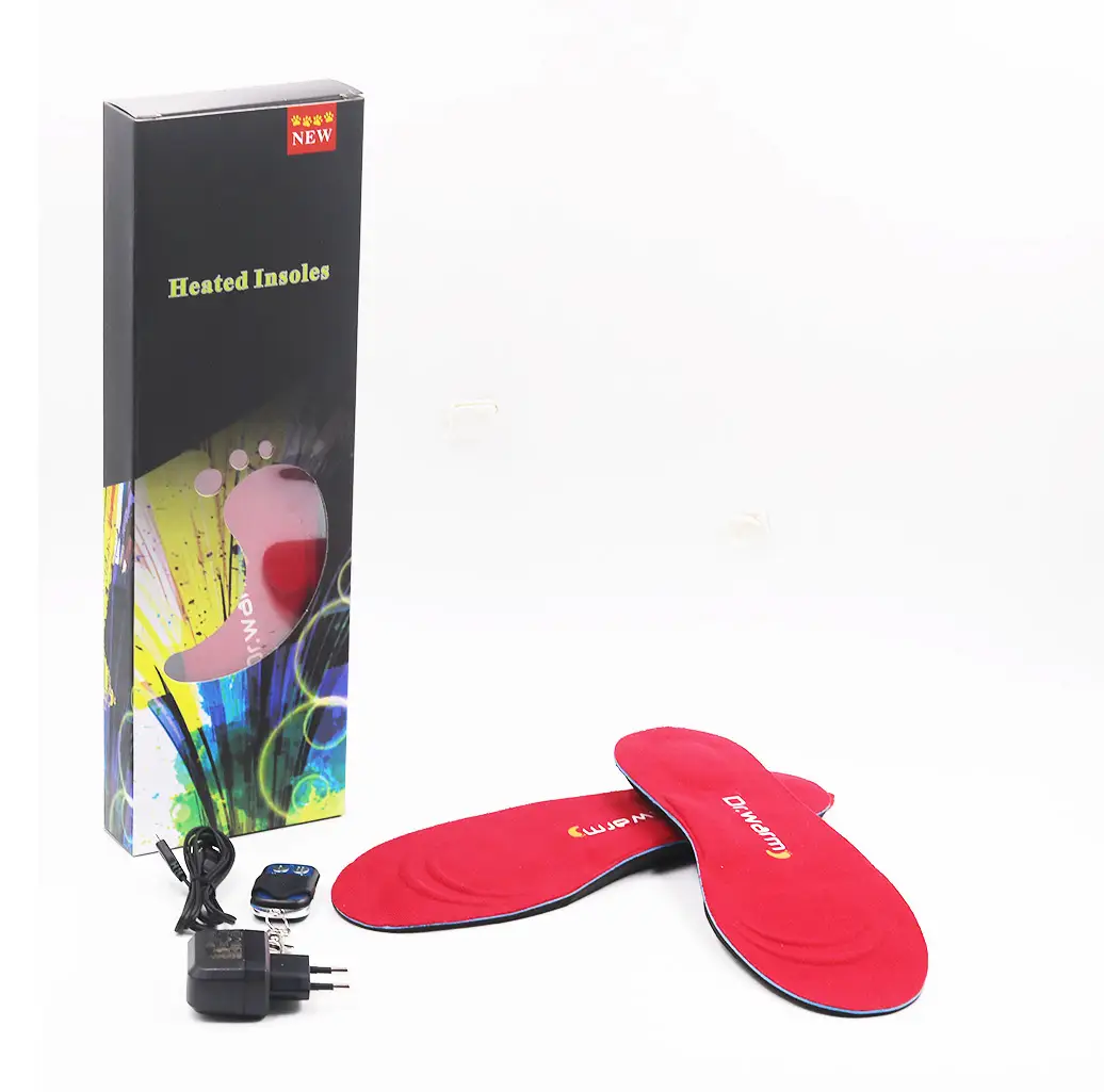 winter battery insole rechargeable battery heated insoles S-King Brand 7