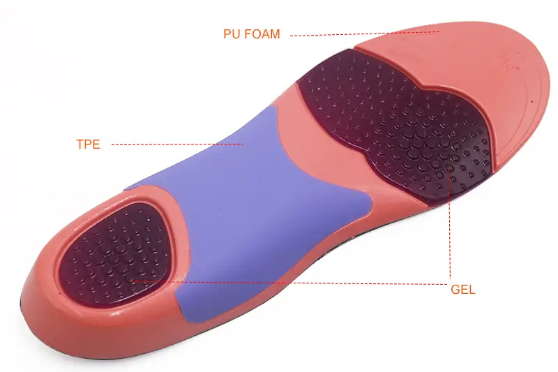 S-King Brand cushion orthotic insoles arch factory 3