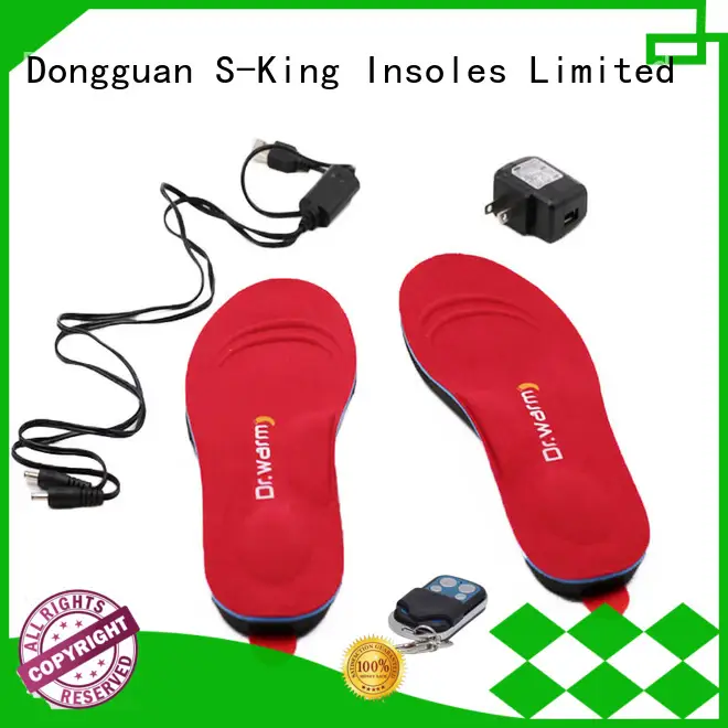 winter battery insole rechargeable battery heated insoles S-King Brand 1