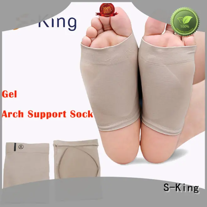 Wholesale plantar orthotics arch support socks S-King Brand 1