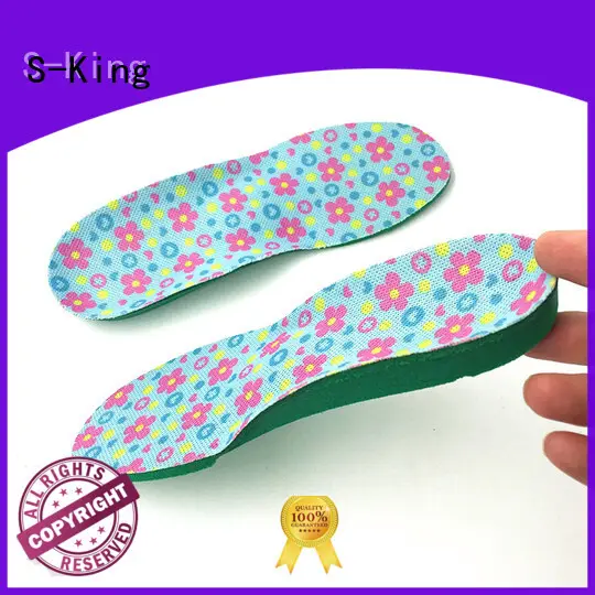 S-King Brand support orthotic custom gel insoles for kids 1