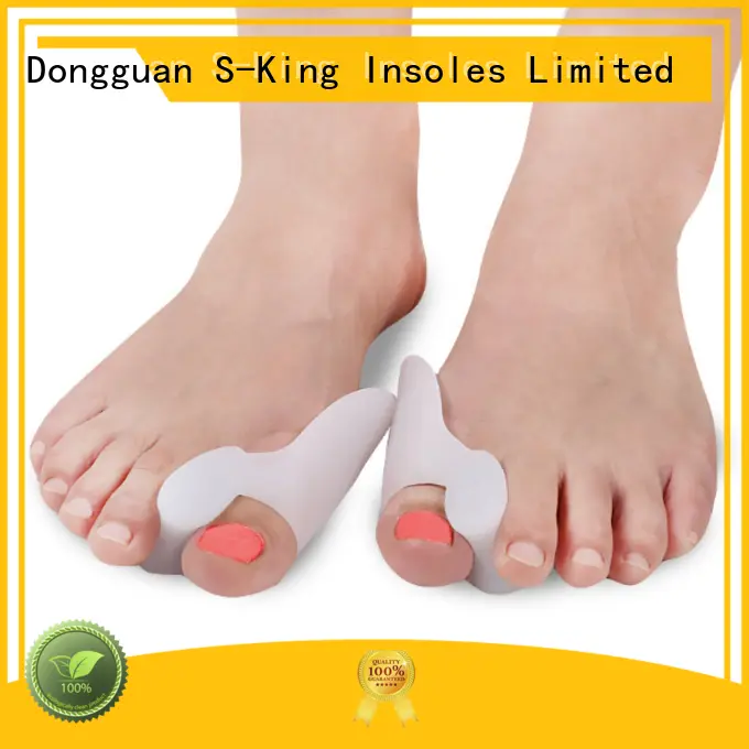 S-King Brand sleeve sock straightener gel toe separators for bunions selling 1