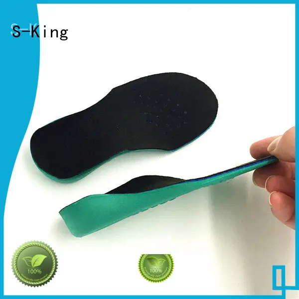 Quality S-King Brand gel insoles for kids arch 1
