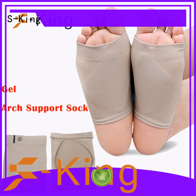 fasciitis plantar fasciitis arch support silicone sleeve S-King Brand 1
