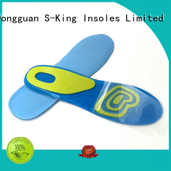 balance antibacterial OEM gel insoles S-King 1