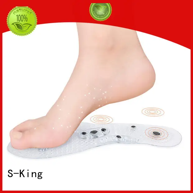 S-King Brand relief shoe custom magnetic insoles for shoes 1