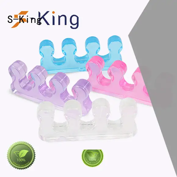 gel toe separators for bunions silicone corn S-King Brand gel toe spacers 1