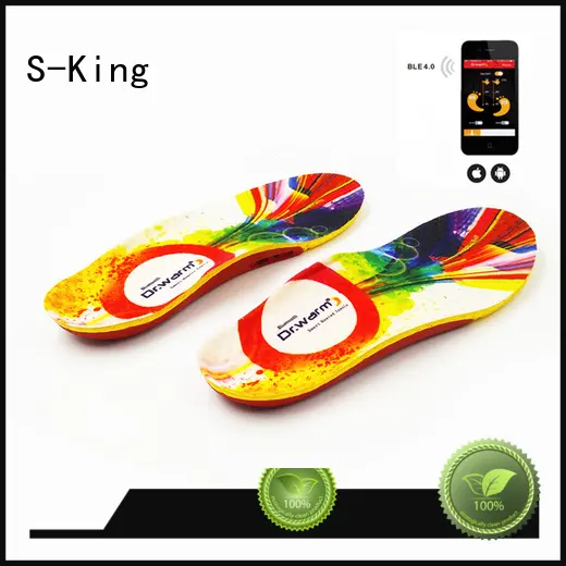 power heated S-King Brand battery heated insoles 1