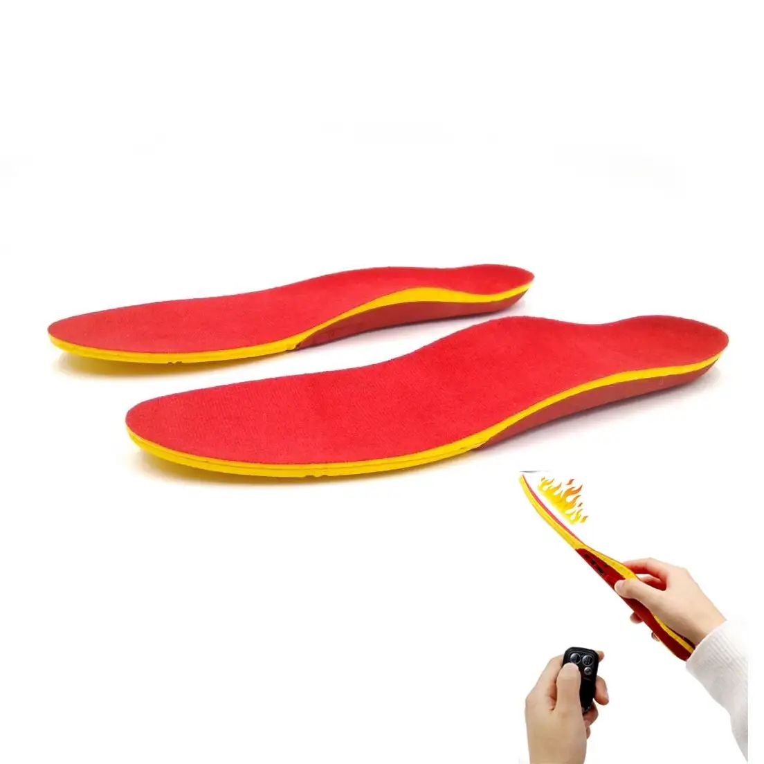 winter heated insoles bikinggolfingsailing S-King company 4