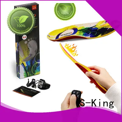 Quality S-King Brand battery heated insoles wire 1