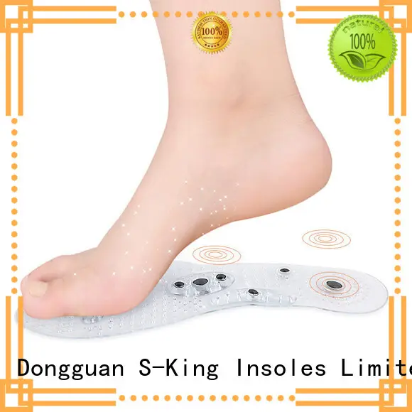 shoe Custom acupuncture magnetic insoles circulation S-King 1