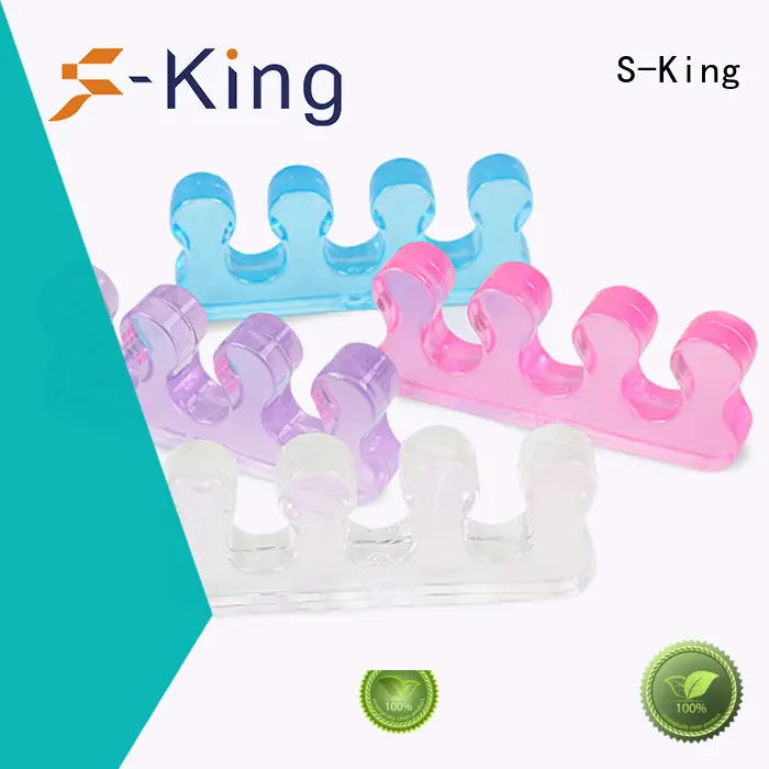 Custom fabric gel toe spacers splint S-King 1