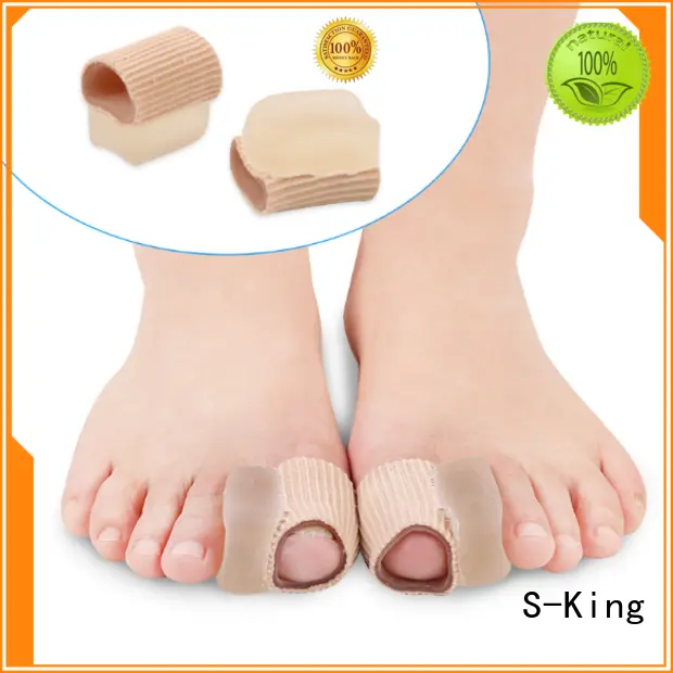 splint silicone gel toe spacers hole S-King company 1