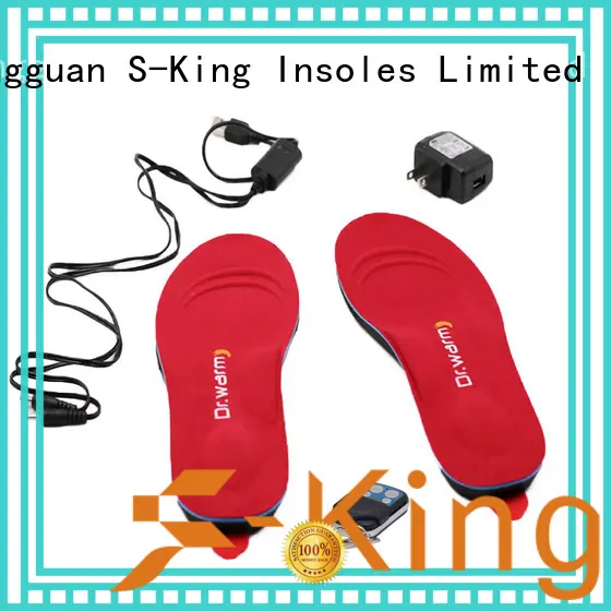 battery heated insoles protect wireless S-King Brand company 1