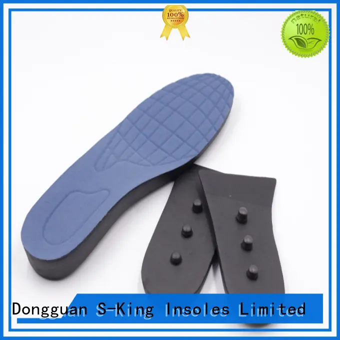 men height S-King Brand shoe height insoles factory 1