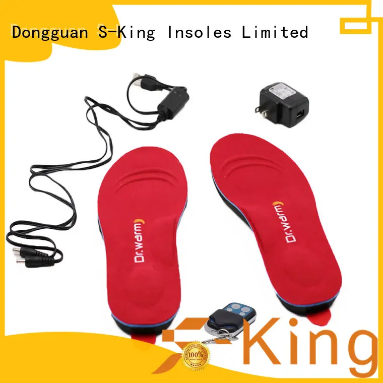 bikinggolfingsailing insoles electric heated insoles wire S-King Brand 1