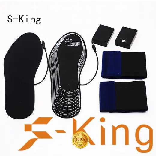 king foot battery heated insoles control heating S-King Brand 1