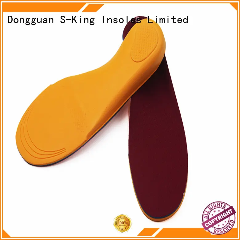 flat lenghth shoe OEM orthotic insoles S-King 1