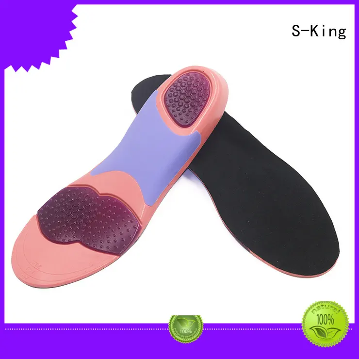 orthotic insoles for flat feet cushion adjustable S-King Brand orthotic insoles 1
