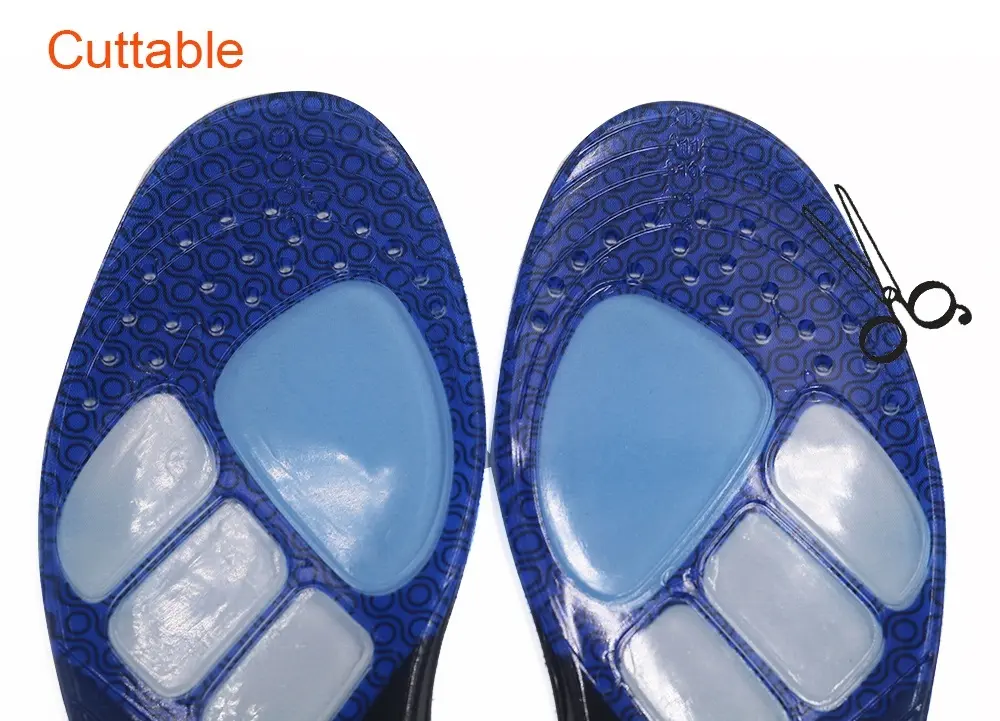 S-King replacement insole gel pads boots for foot 5