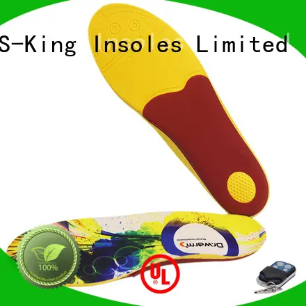 drwarm rechargeable foot warmers heated insoles wire hunting S-King 1