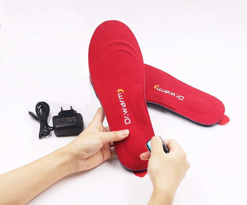 innovative heatable insoles with soft heel pad shoes 3