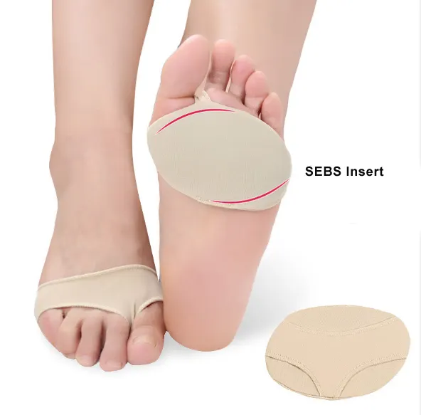 Latest forefoot pad with metatarsal dome company for running shoes 3