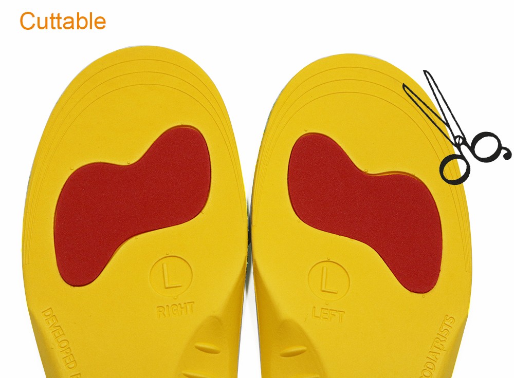 orthotics foot insoles with arch support for skiing S-King 5