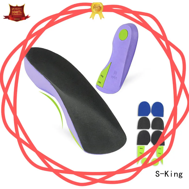 Faux suede surface EVA  3/4 half-pad high elastic arch support orthotic rear pad orthopedic insole 1