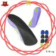 Faux suede surface EVA  3/4 half-pad high elastic arch support orthotic rear pad orthopedic insole 1