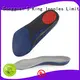 Anti-slip 3/4 half pad wicking shock absorption arch support insole with soft thin section velvet 1
