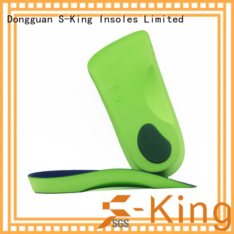 3/4 eva cushion insole, high arch support orthopedic insole for flat foot 1
