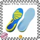 Foot balance shock absorption Antibacterial gel sports insoles 1