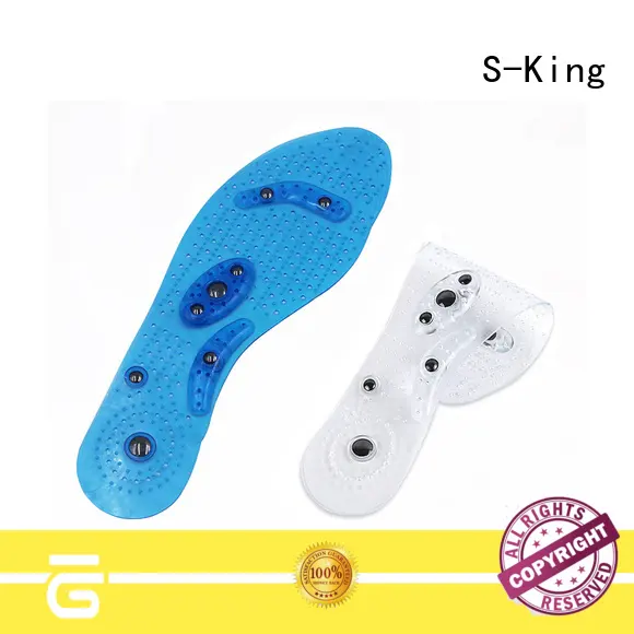 Pain relief foot massage insoles, gel magnetic acupuncture massage shoe insole for blood circulation 1