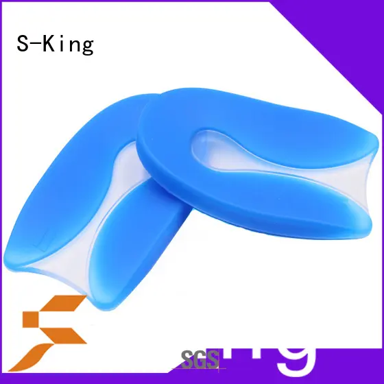 U-shaped gel silicone heel cushion, shock absorption orthotic cushion plantar spur support heel cup 1