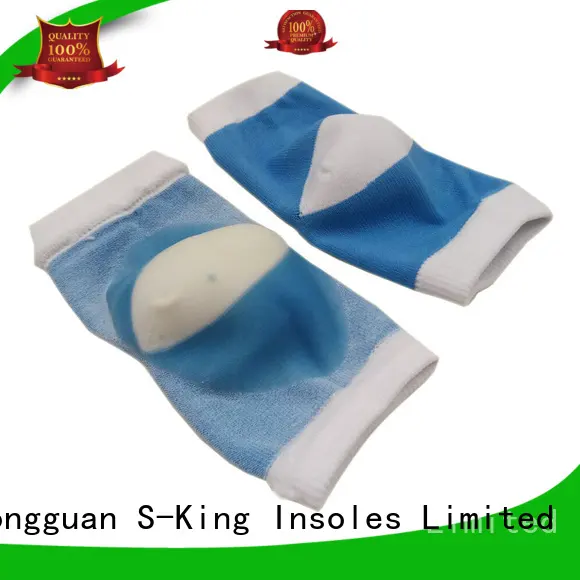 Cooling gel heel insole socks for spa, moisturizing silicon gel socks 1