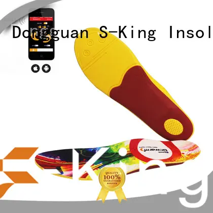 Heated Insoles smartphone- controlled Wireless Control rechargeable power king battery heating shoes insoles 1